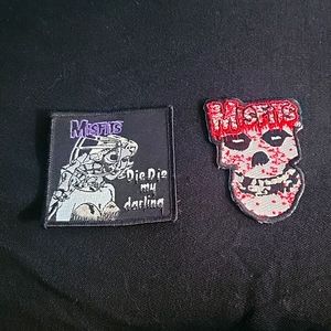 2 Misfits patches.
